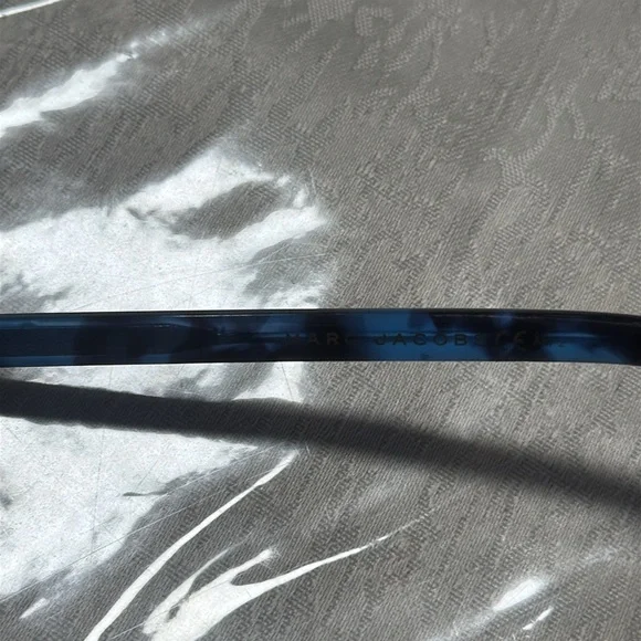 Marc Jacobs Blue Aviator Sunglasses - Picture 4 of 5